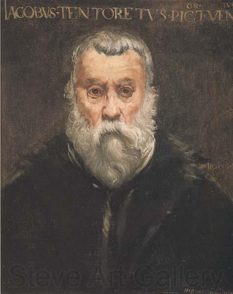 Edouard Manet Copie d'apres le Portrait du Tintoret par lui-meme (mk40) Germany oil painting art